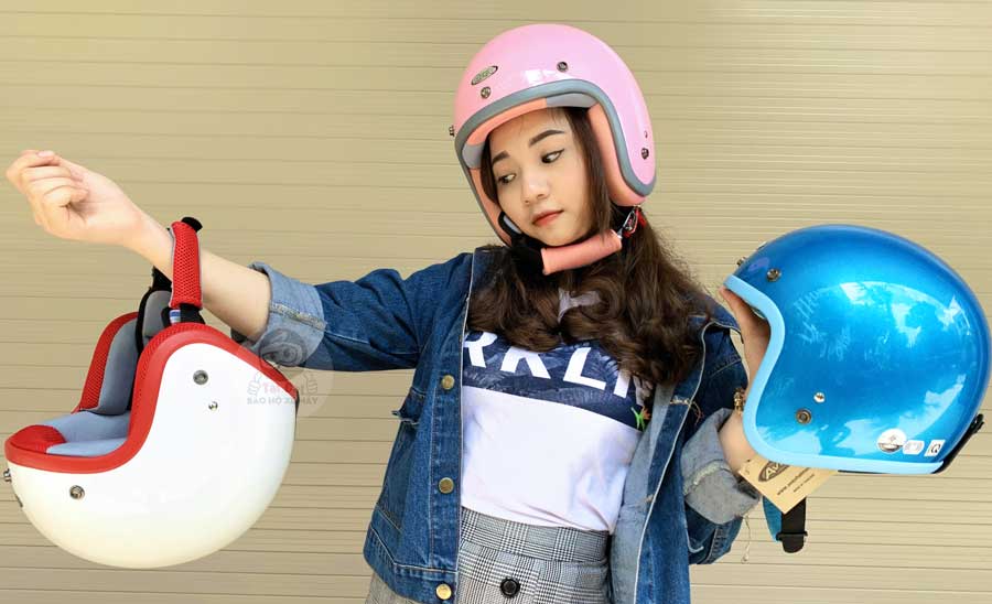 Mũ bảo hiểm 3/4 - Nón 3/4 Open-face thời trang