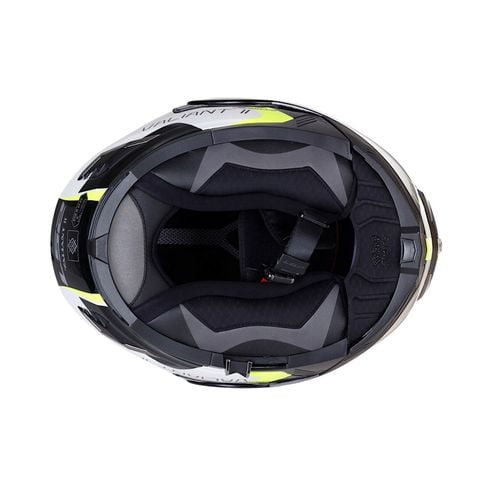 LS2 Valiant II Codex Trắng Đen FF900