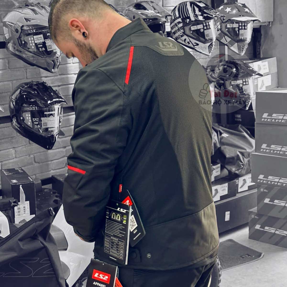 Áo LS2 Breeze Man