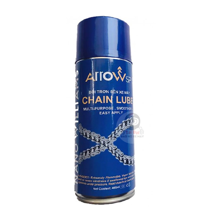 Chai xịt bôi trơn xe máy Arrow SP
