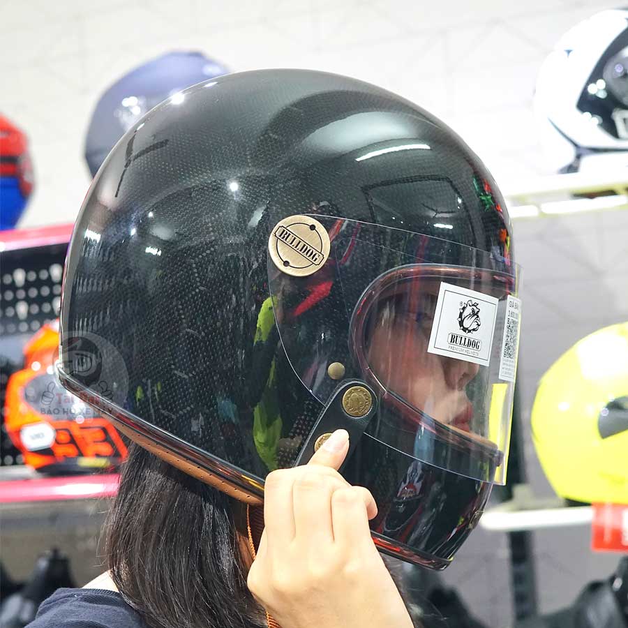 Bulldog Clasico Carbon Fullface Helmet