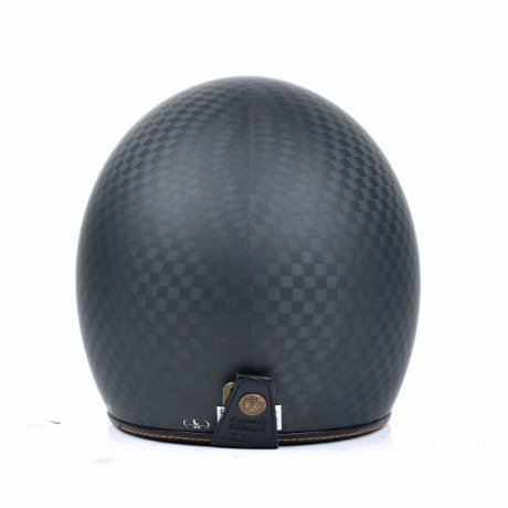 Nón 3/4 đầu Bulldog Heli Carbon Rubik