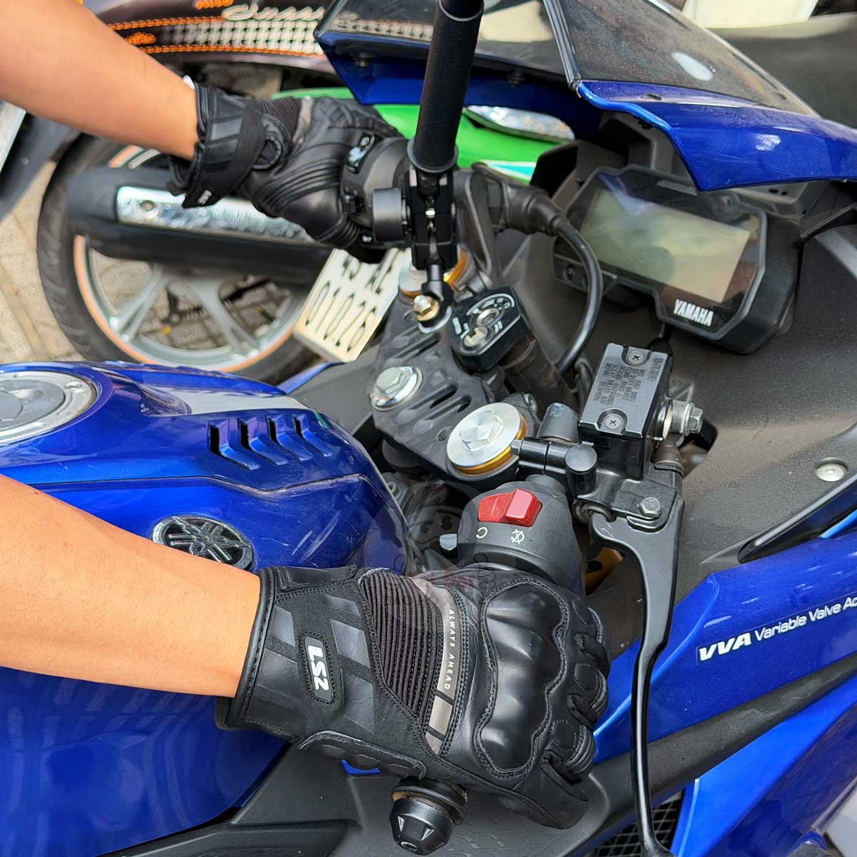 Găng tay da LS2 Octane Man