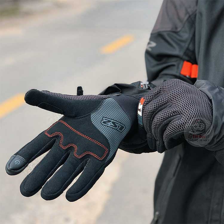 LS2 Ray Man Textile Gloves