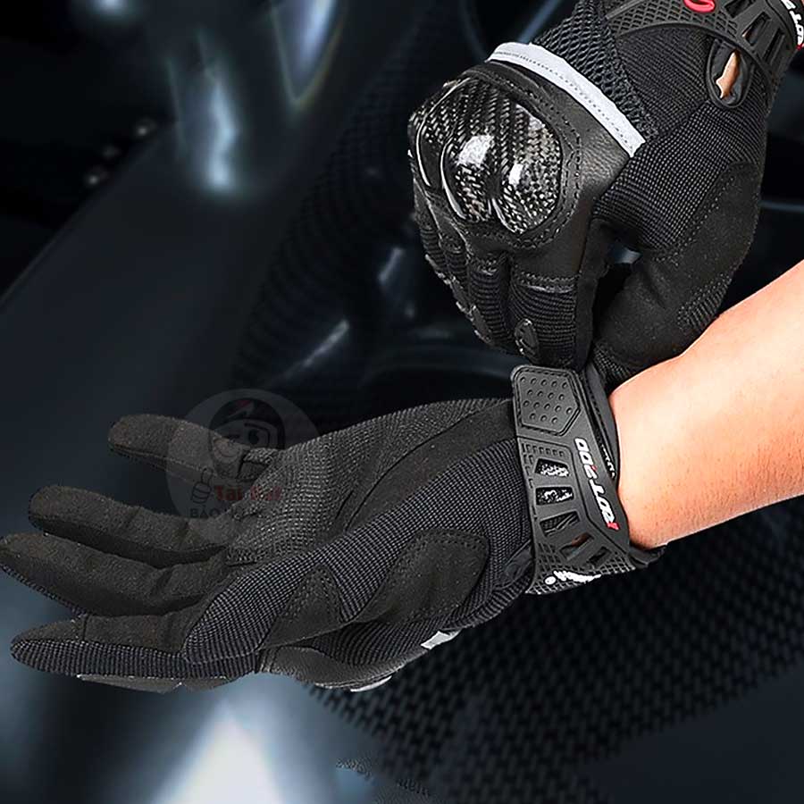 Găng tay Riding Tribe gù Carbon Mcs-56