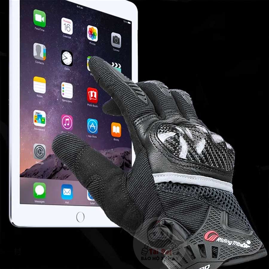 Găng tay Riding Tribe gù Carbon Mcs-56