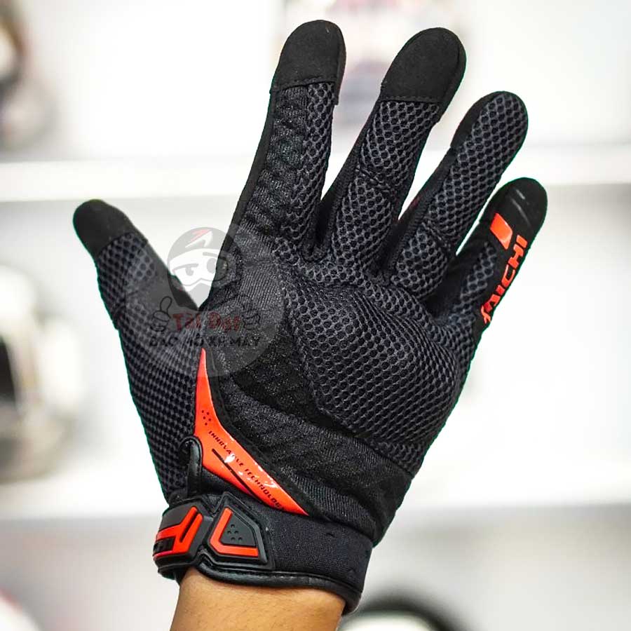 Taichi RST-463 Rubber Knuckle Mesh Gloves