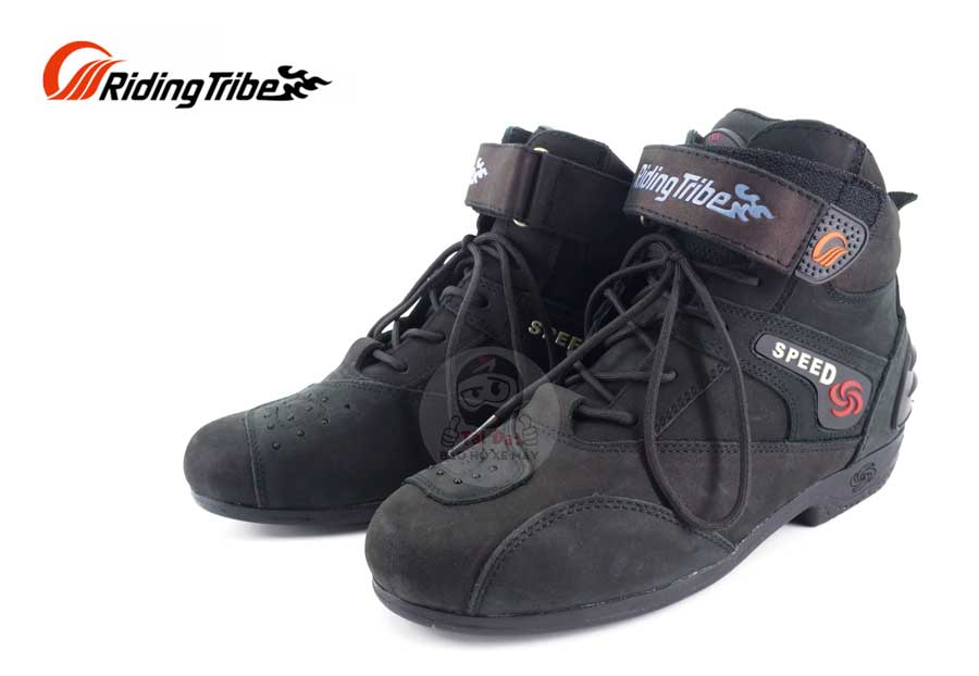 Giày da chạy motor Speed Bikers A012