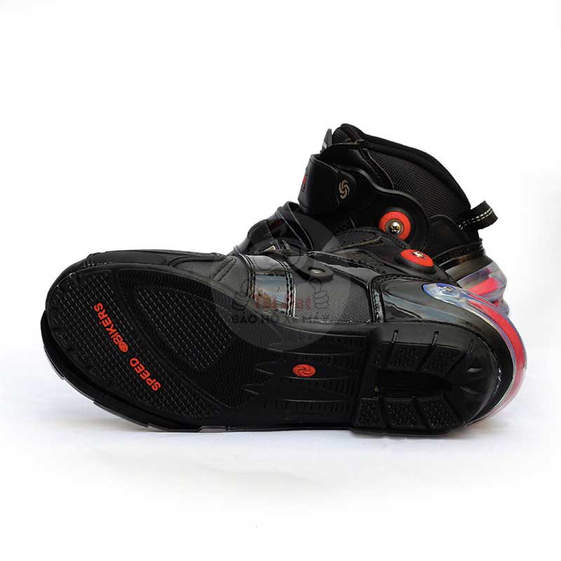 Giày đi motor Speed Biker dây rút A09003