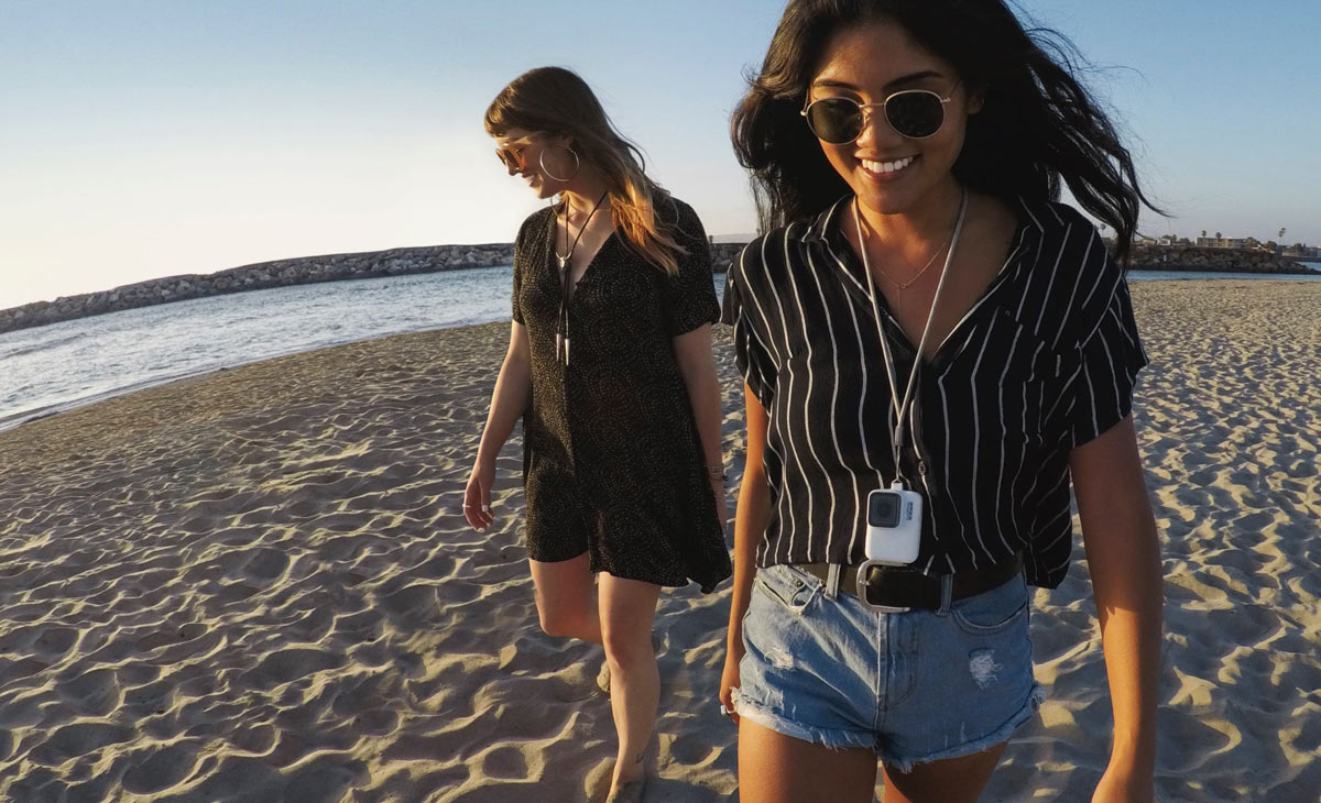 Dây đeo tay + vỏ silicon GoPro Sleeve + Lanyard