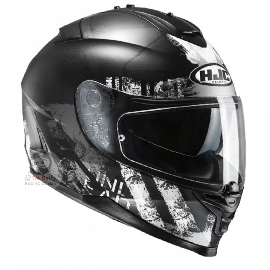 HJC IS-17 Shapy Black Blue Helmet