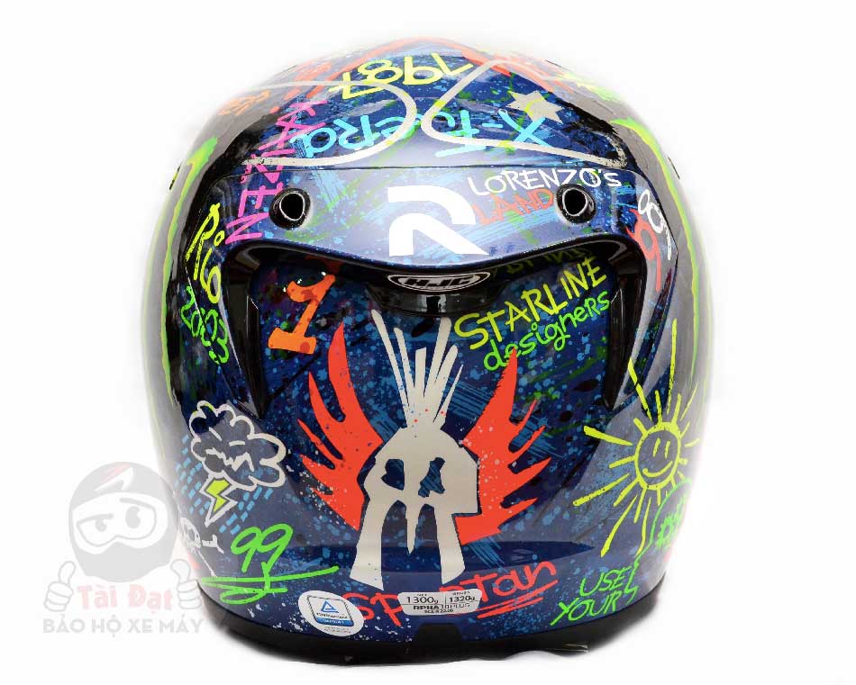 HJC RPHA 10 Lorenzo Graffiti Replica