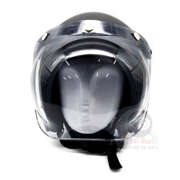 Kính Bubble Bulldog gắn cho nón bảo hiểm 3/4 đầu