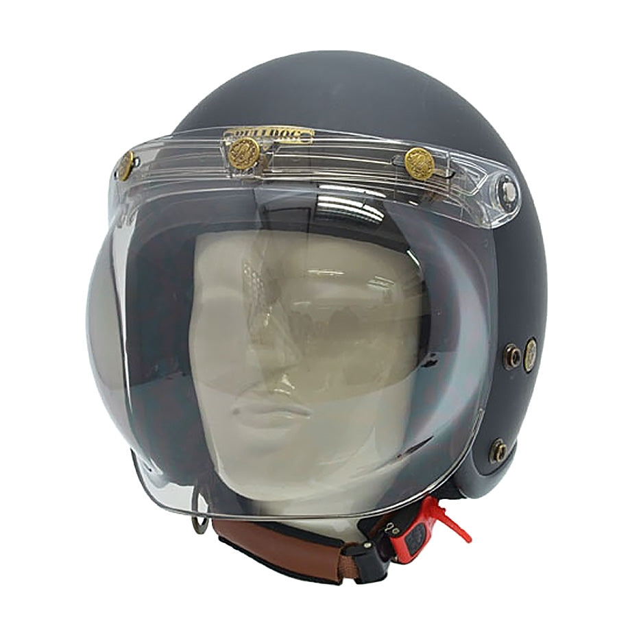 Kính Bubble Bulldog gắn cho nón bảo hiểm 3/4 đầu