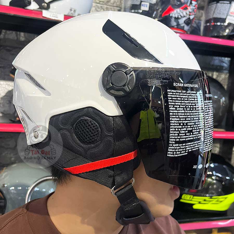 Kính KYT Tiger Jet Đen