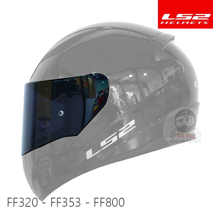 Kính 7 màu, gương mũ LS2 FF320, FF353, FF800
