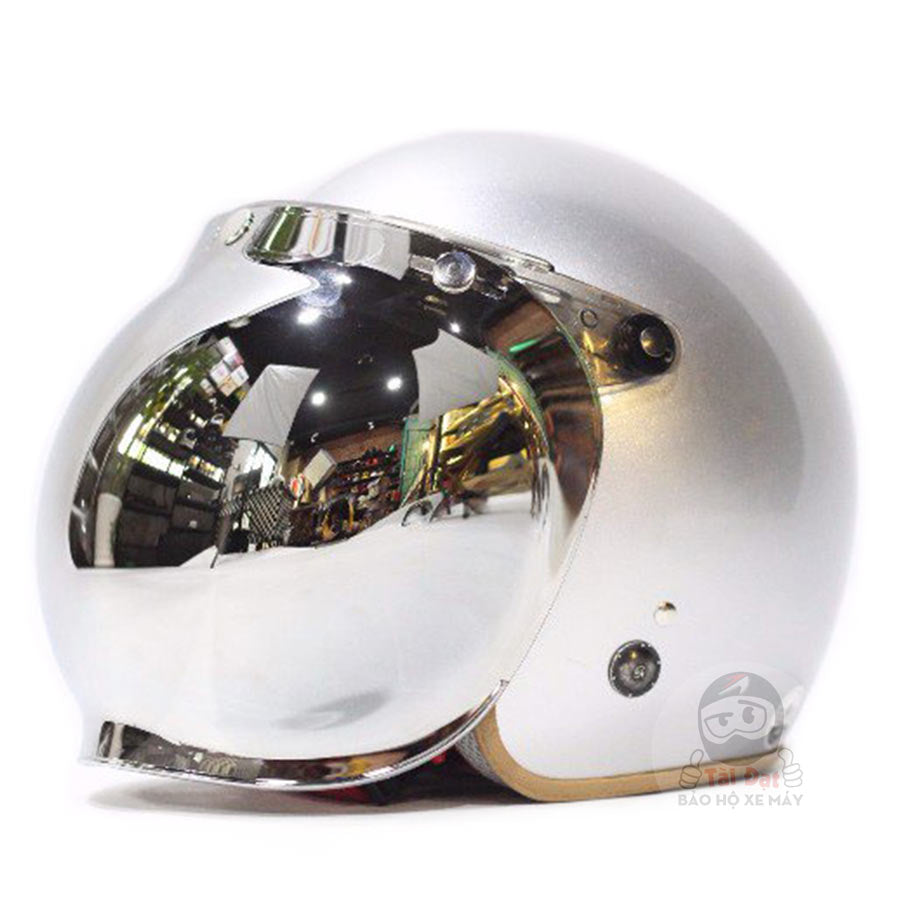 Kính BUBBLE RAW gắn cho nón bảo hiểm 3/4 đầu
