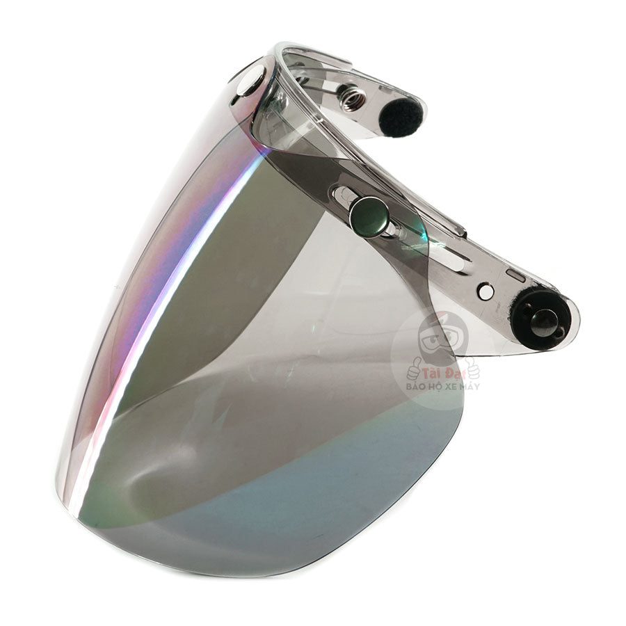 Kính RAW FLAT gắn cho nón bảo hiểm 3/4 đầu