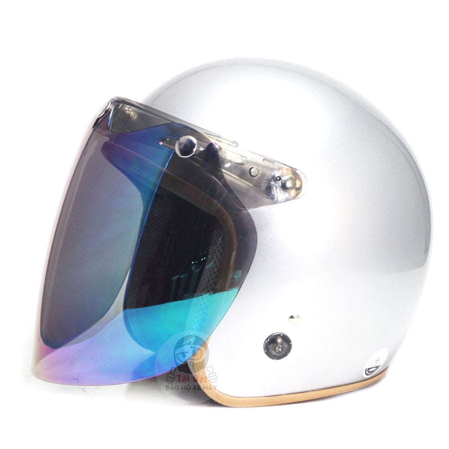 Kính BUBBLE RAW gắn cho nón bảo hiểm 3/4 đầu