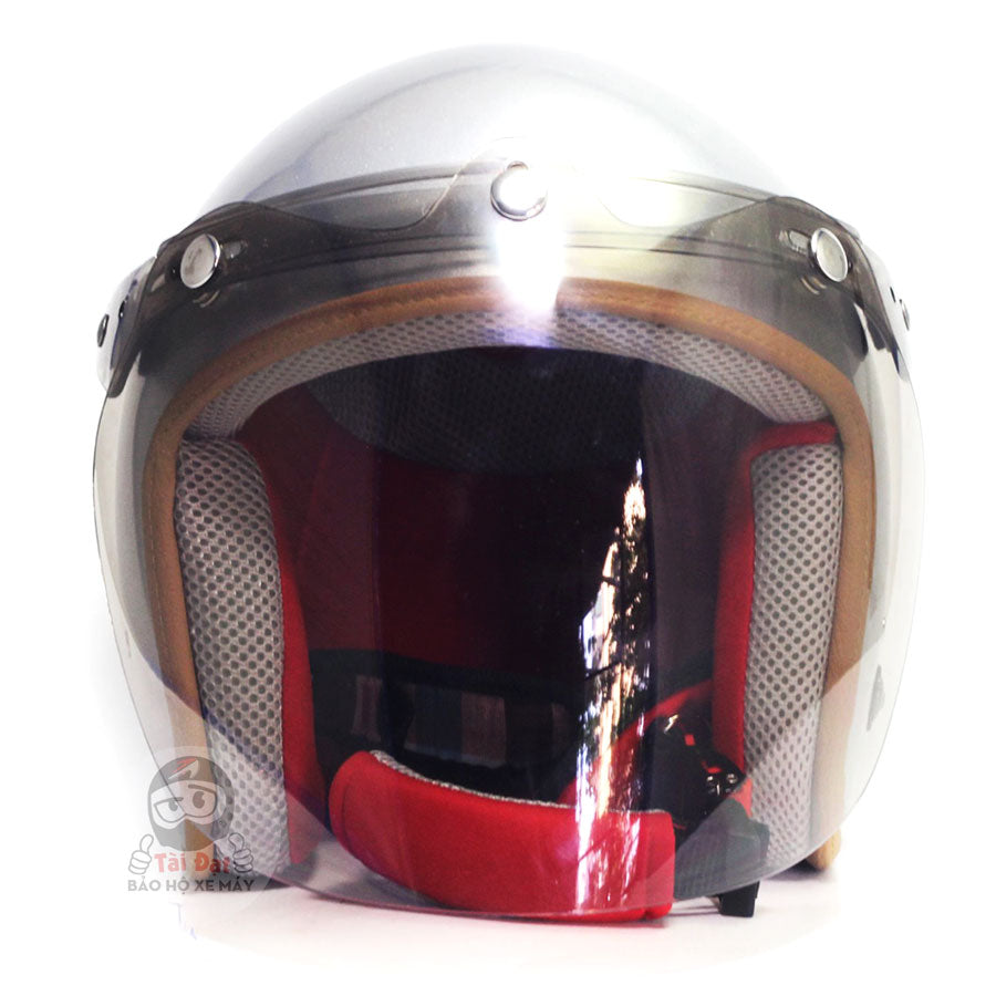 Kính BUBBLE RAW gắn cho nón bảo hiểm 3/4 đầu