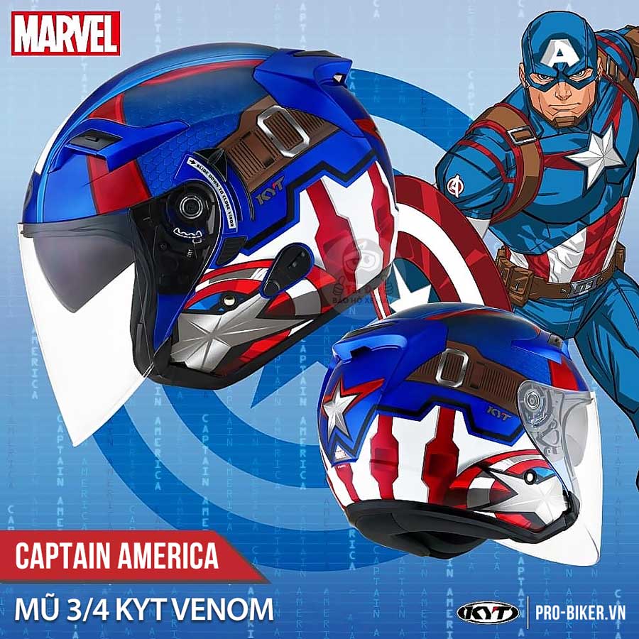 KYT Venom Captain America