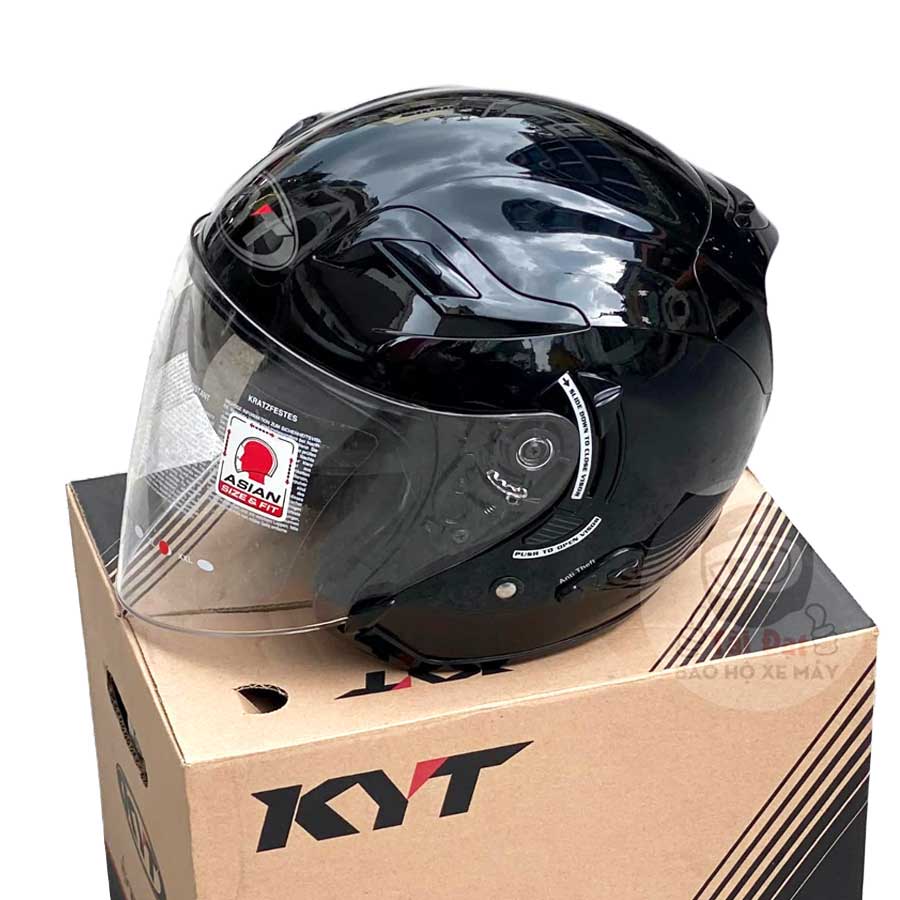 KYT Venom Đen bóng