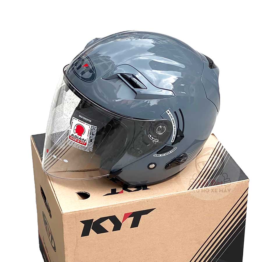 KYT Venom Xám bóng