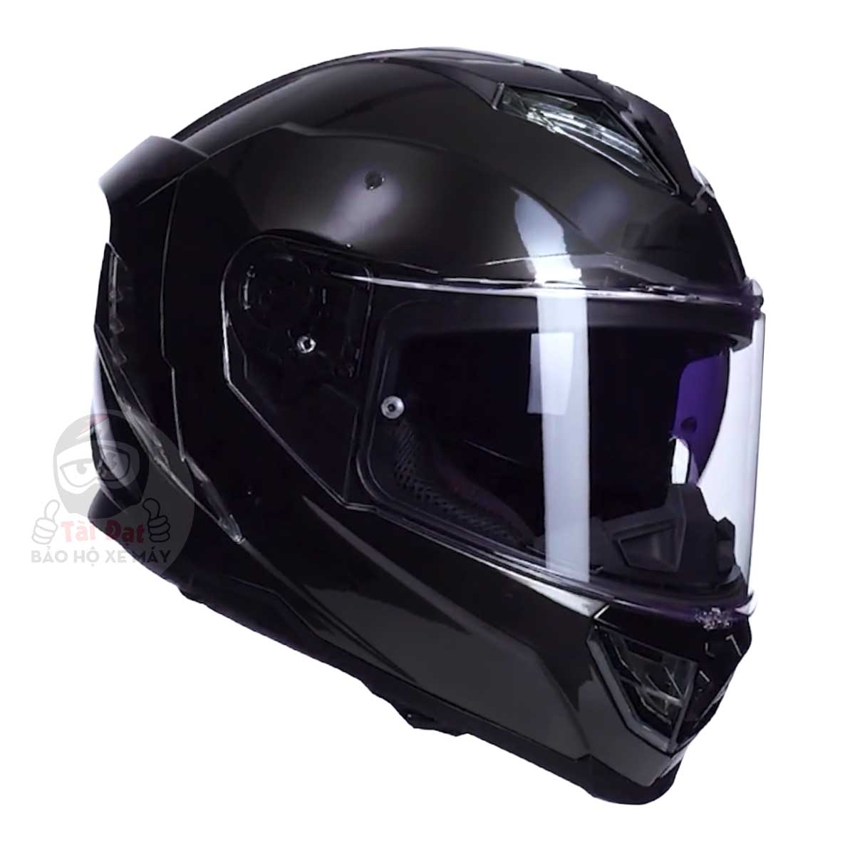 LS2 FF818 Storm III Đen Bóng