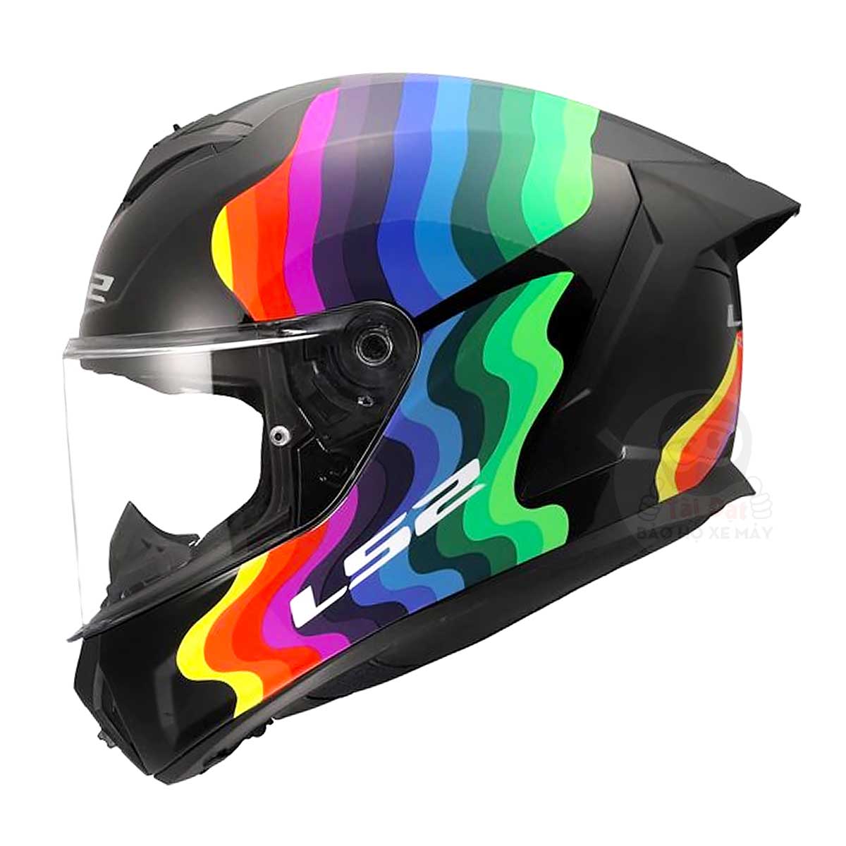 LS2 FF820 Rapid III Flow Đen