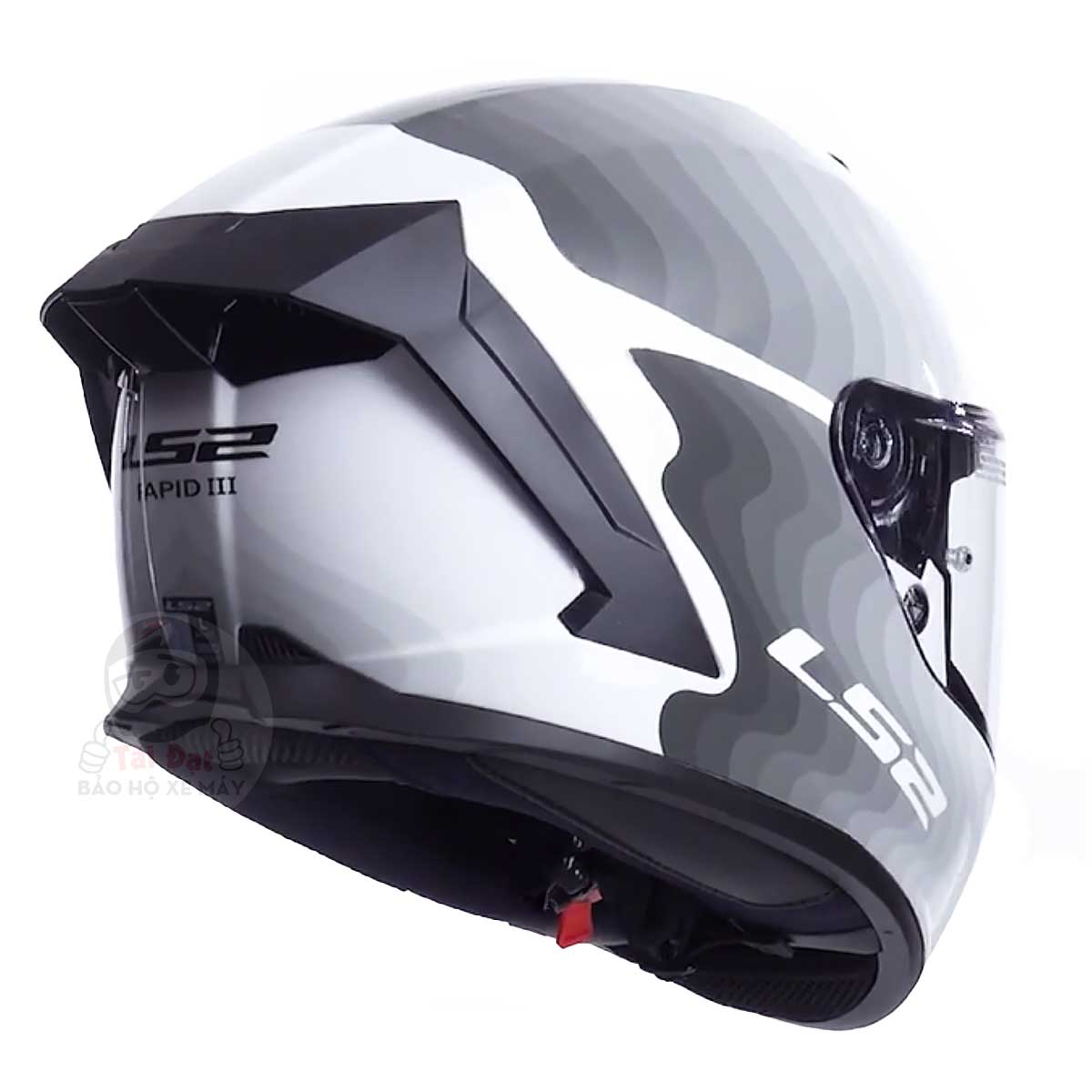 LS2 FF820 Rapid III Flow Trắng