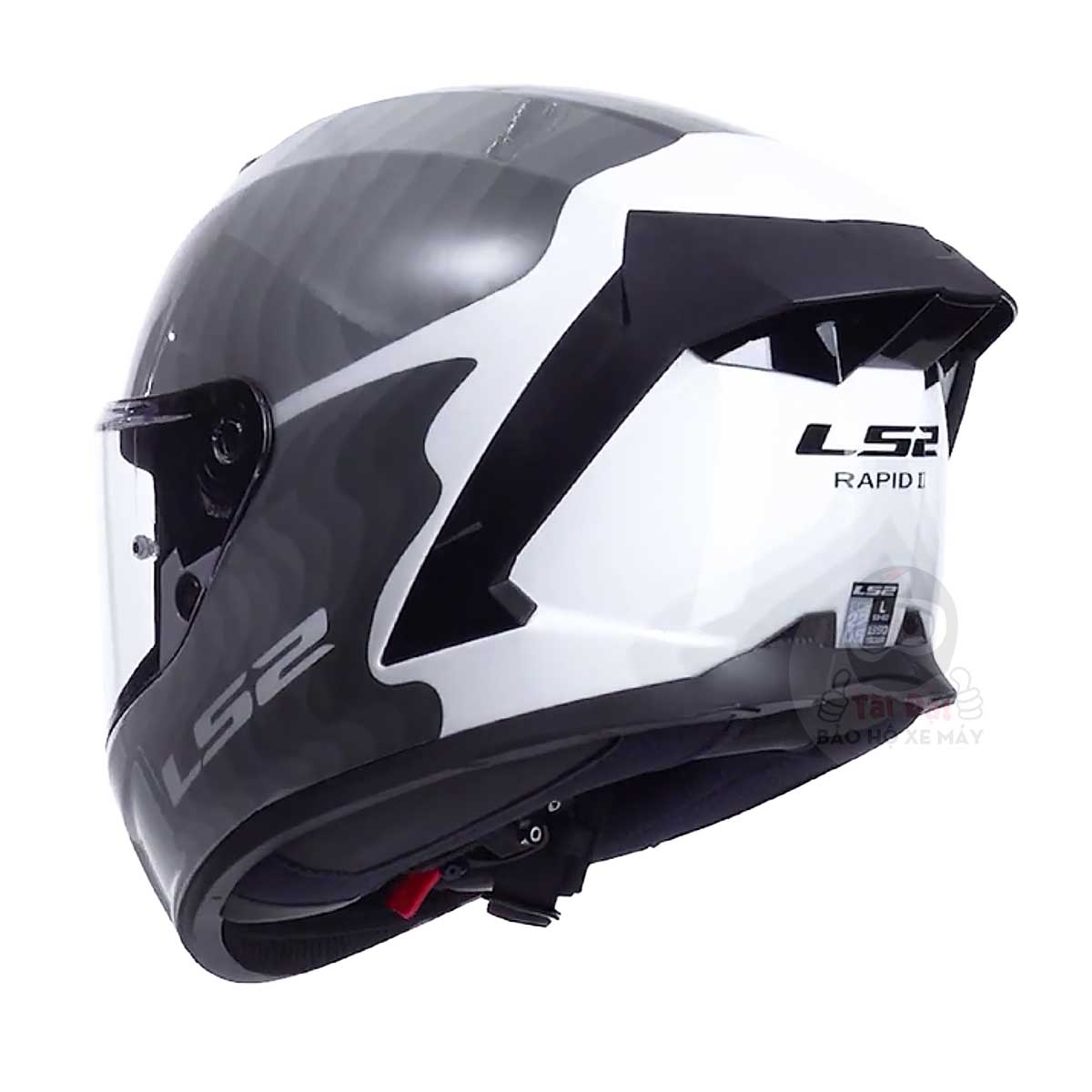 LS2 FF820 Rapid III Flow Trắng