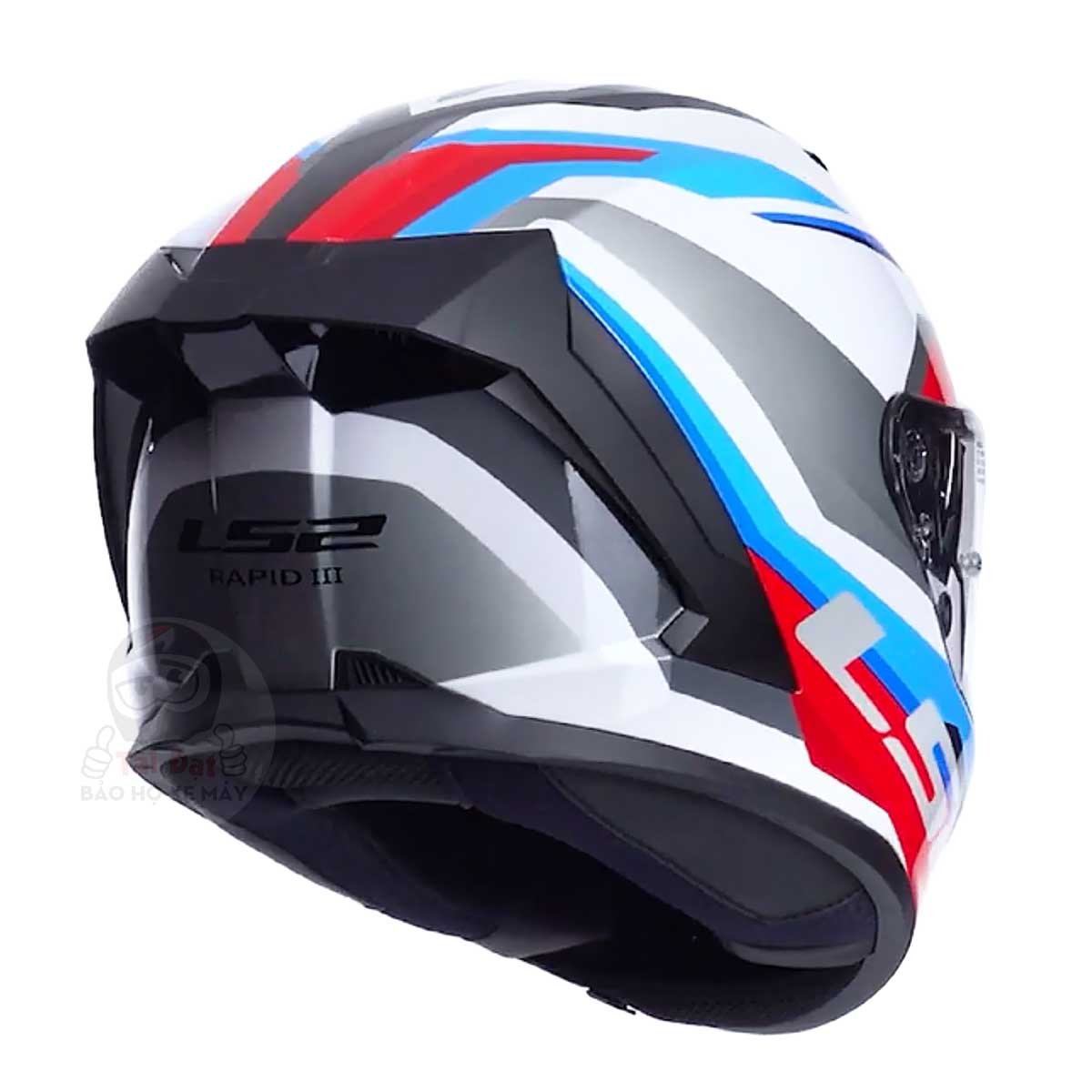 LS2 FF820 Rapid III Hyper Trắng