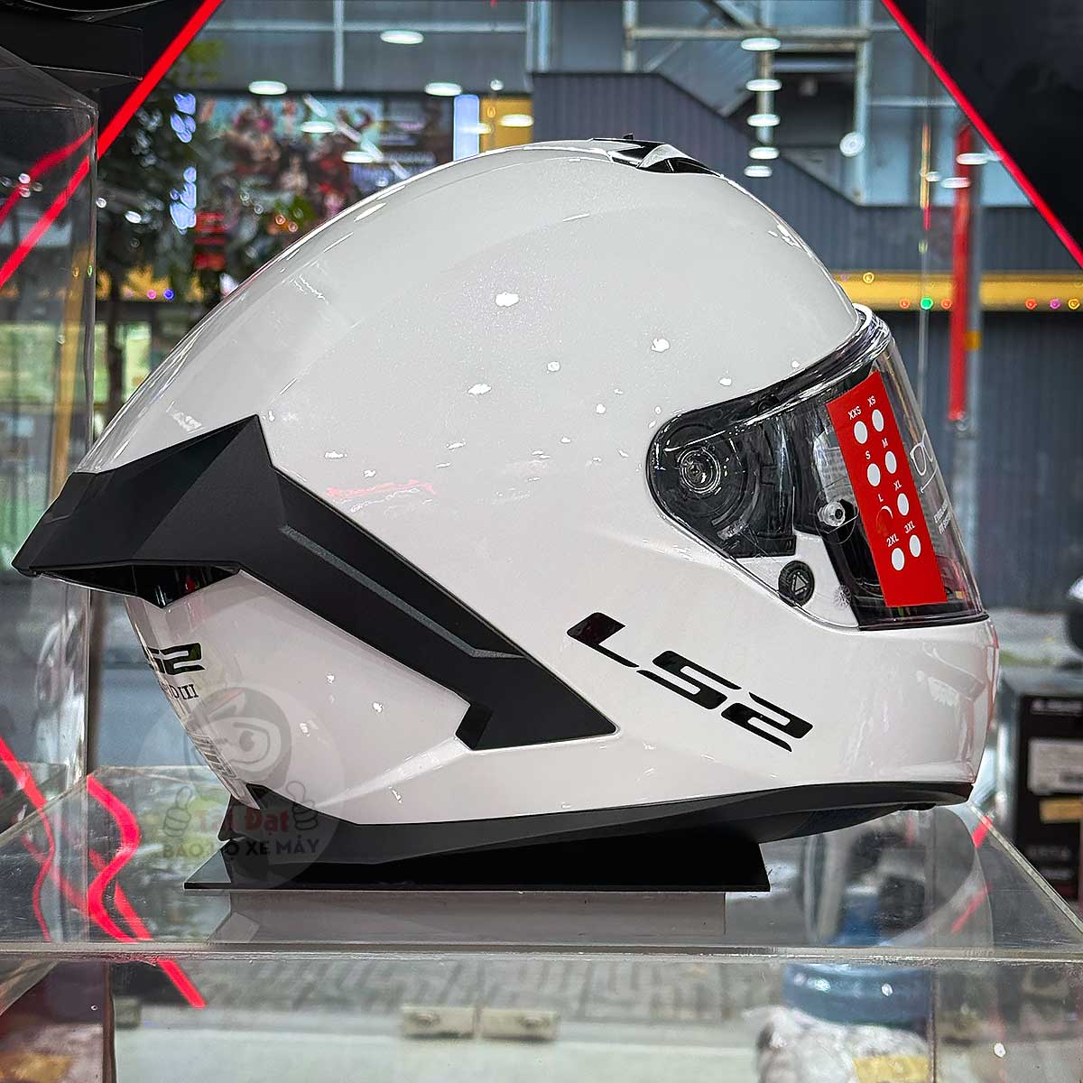 LS2 FF820 Rapid III Trắng Bóng