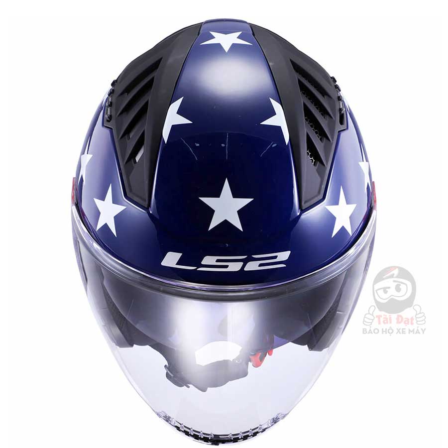 LS2 OF600 Copter American cờ Mỹ