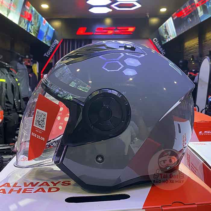 LS2 OF616 Airflow II Nardo Grey Helmet