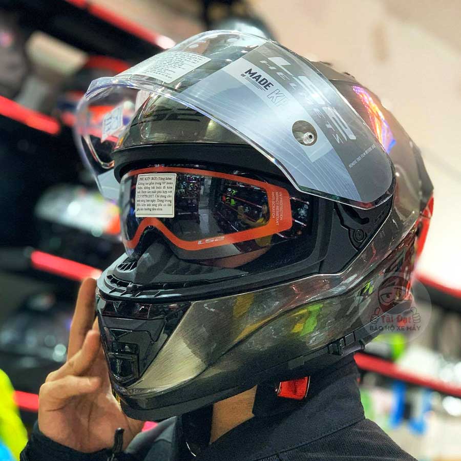 LS2 FF800 Storm Jeans Titanium