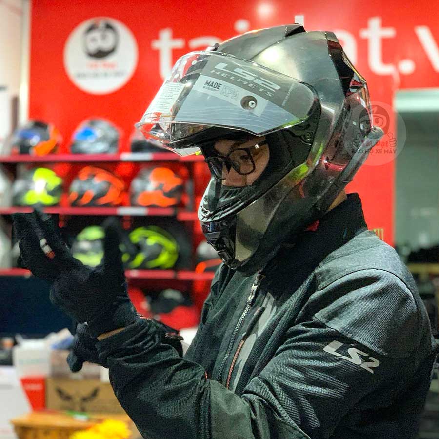 LS2 FF800 Storm Jeans Titanium