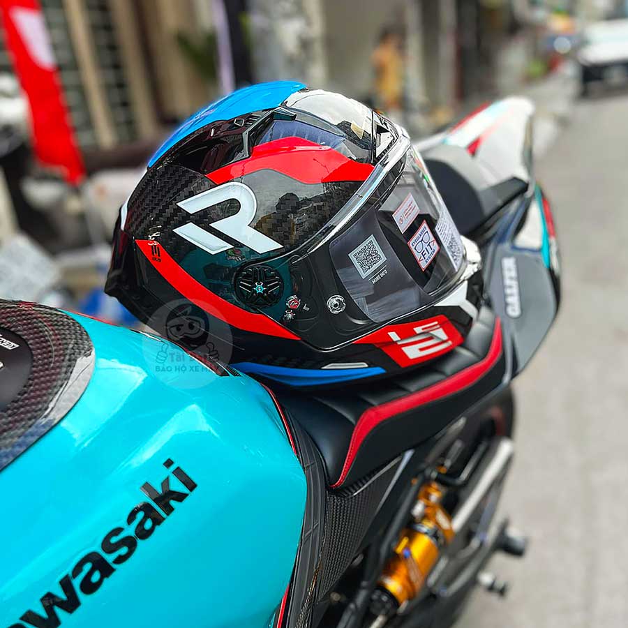 LS2 FF805 Thunder Supra Red Blue Helmet