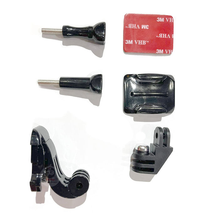 Mount gắn camera hông nón bảo hiểm