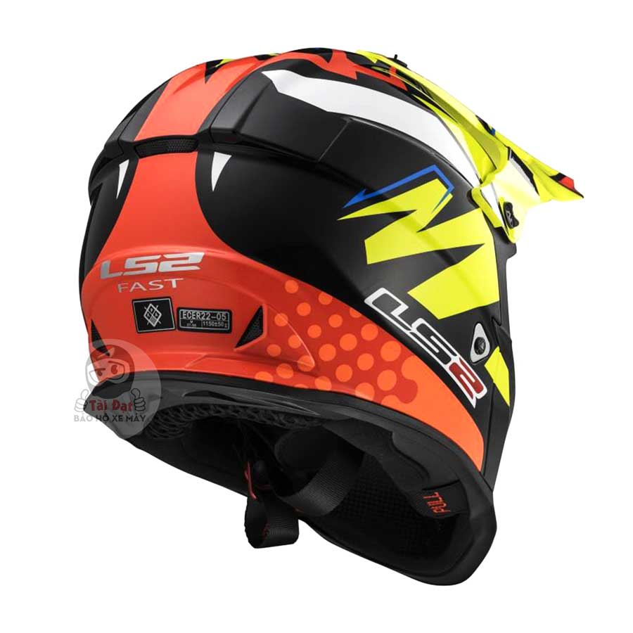 Mũ bảo hiểm cào cào Offroad LS2 FAST MX437