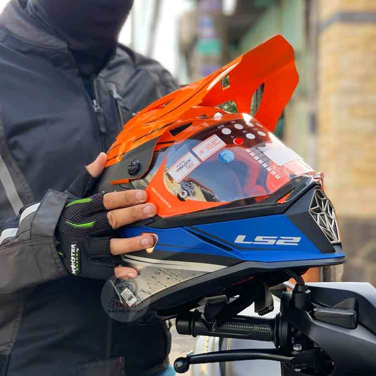 LS2 PIONEER MX436 - Mũ Fullface Dual Sport