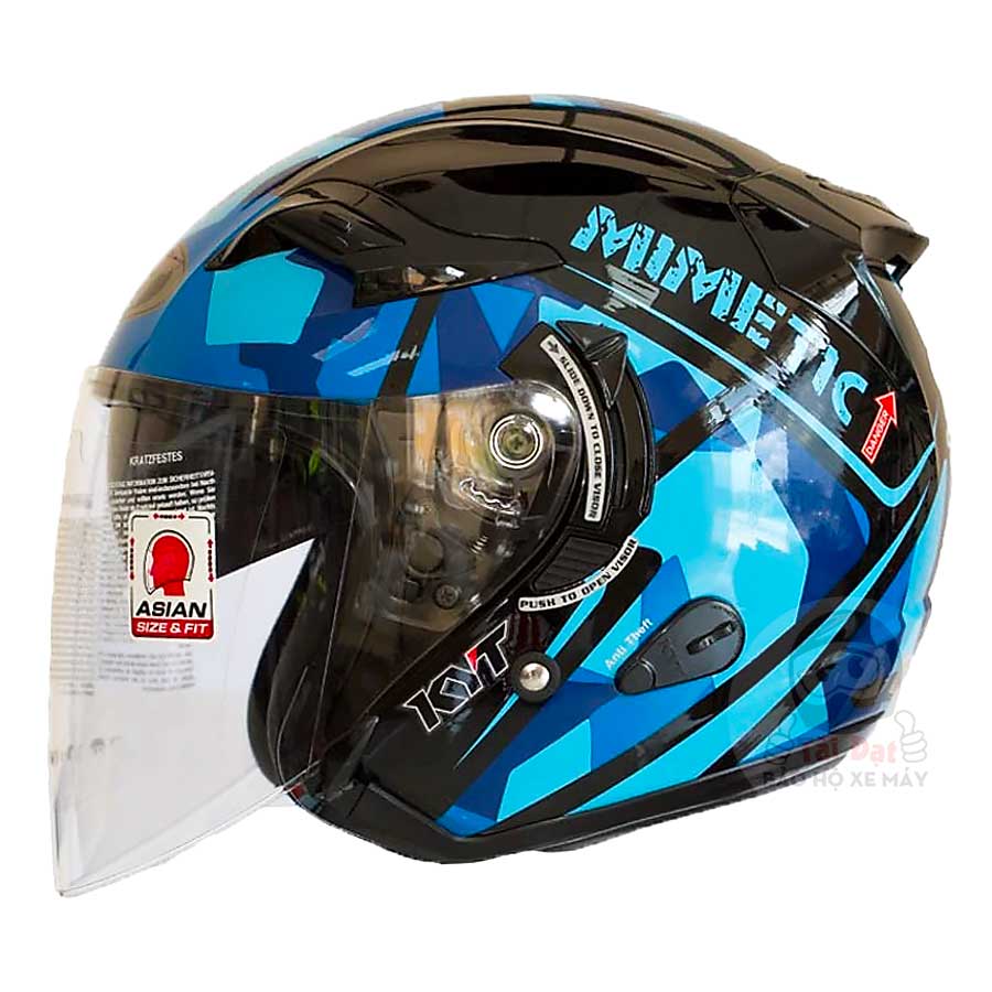 KYT Mimetic Xanh dương