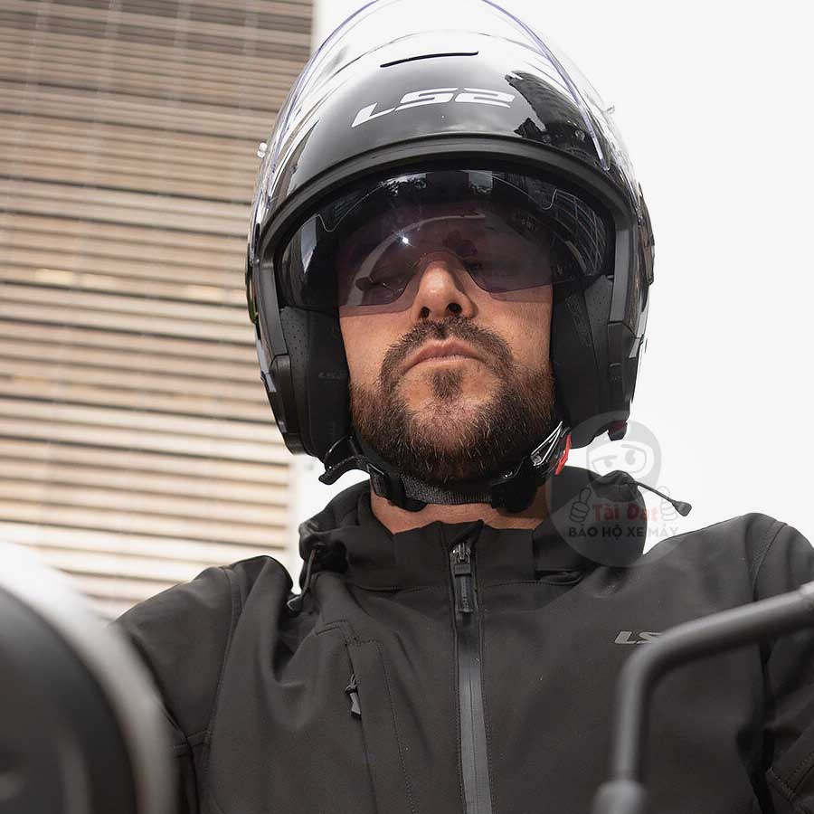 Mũ LS2 Classy OF620 Đen nhám