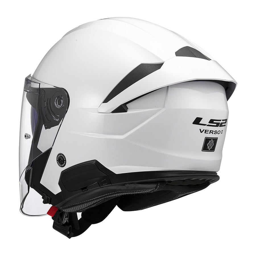 LS2 Verso II OF618 Trắng Bóng