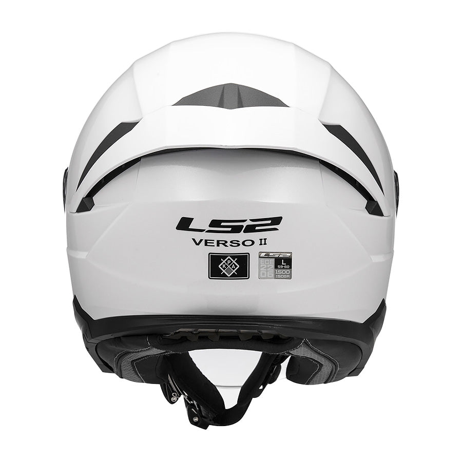 LS2 Verso II OF618 Trắng Bóng