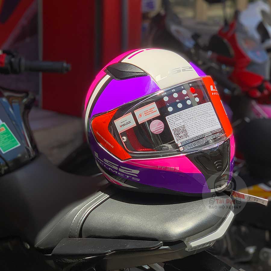 LS2 Rapid FF353 Blink Fuchsia