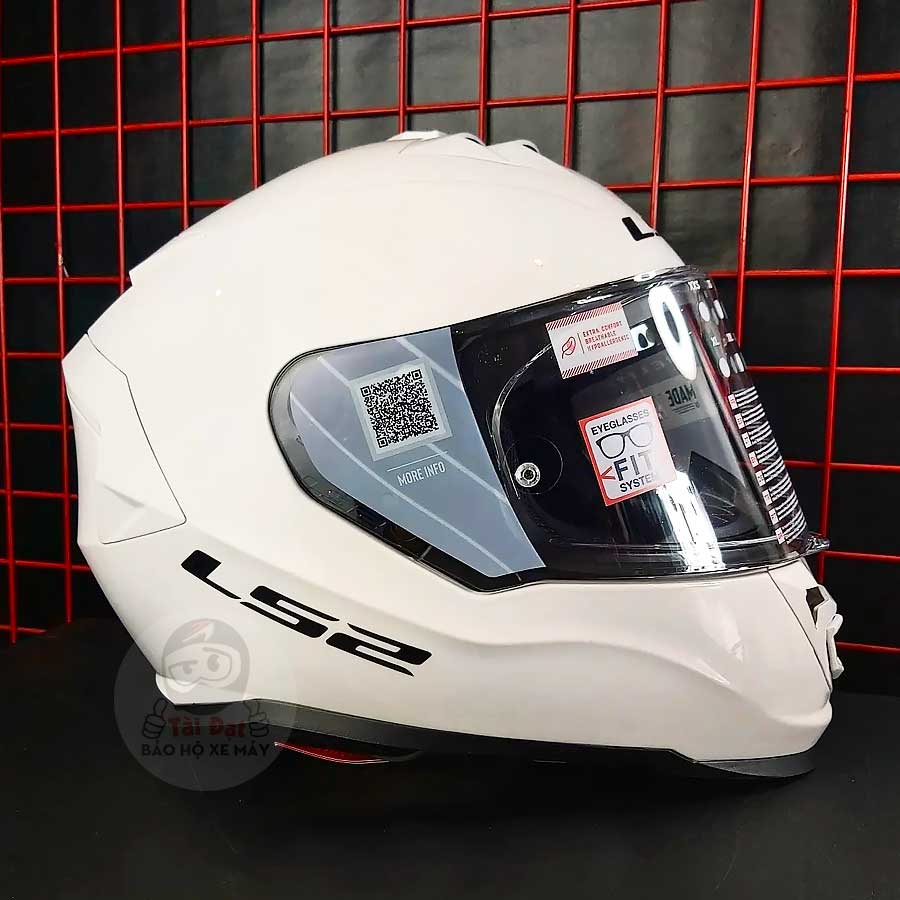 LS2 FF800 Storm Trắng bóng