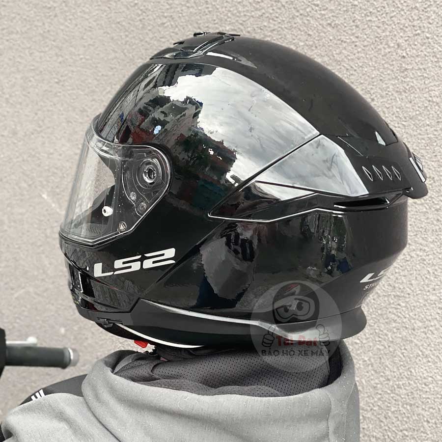 LS2 FF808 Stream II Gloss Black Helmet