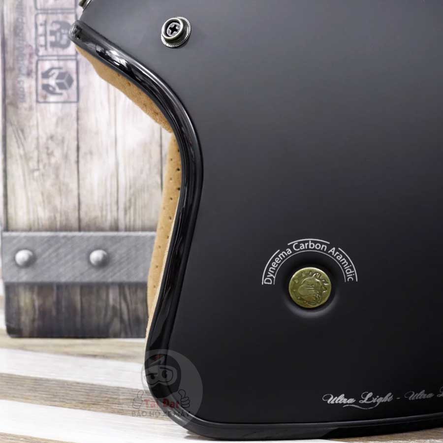 Bulldog Heli Sợi thủy tinh Đen nhám