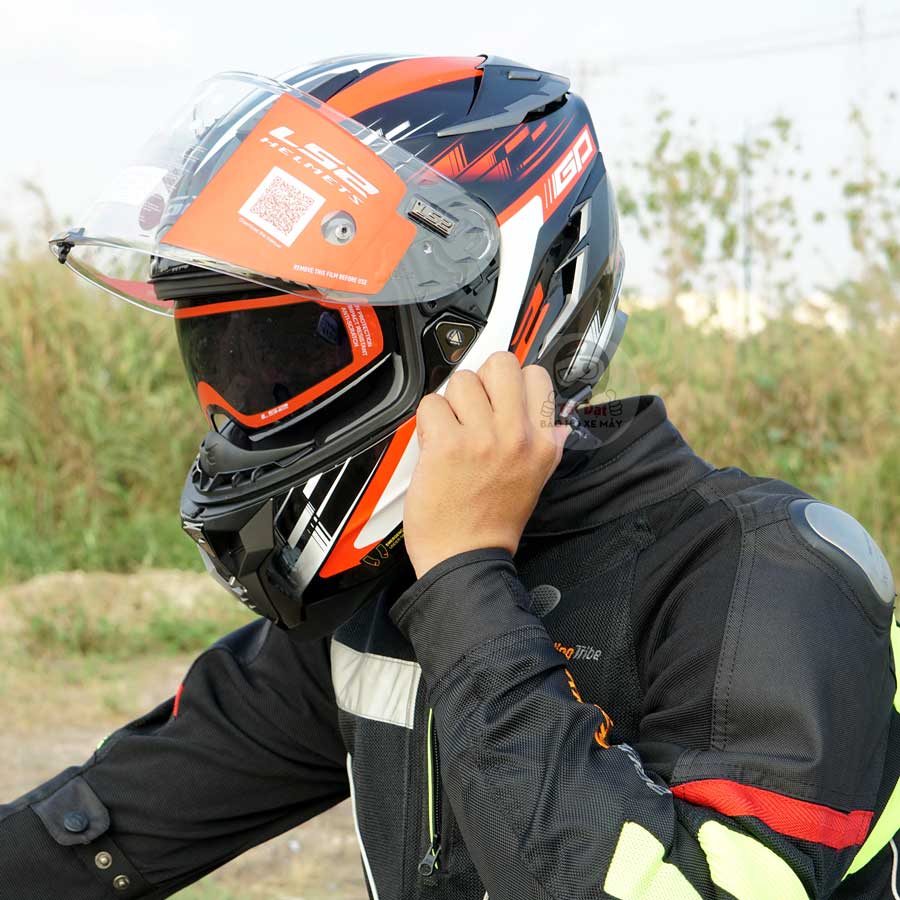 LS2 FF327 Challenger GP Đỏ Đen